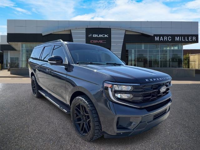2025 Ford Expedition Max Active in Dark Matter Grey — front three-quarter view