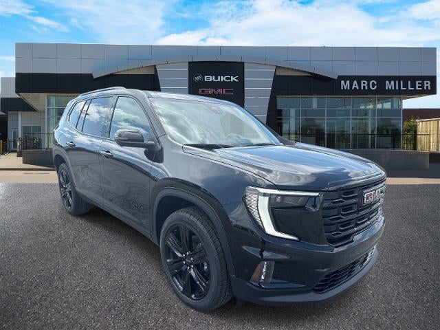 2026 GMC Acadia Elevation in Ebony Twilight Metallic — front three-quarter view