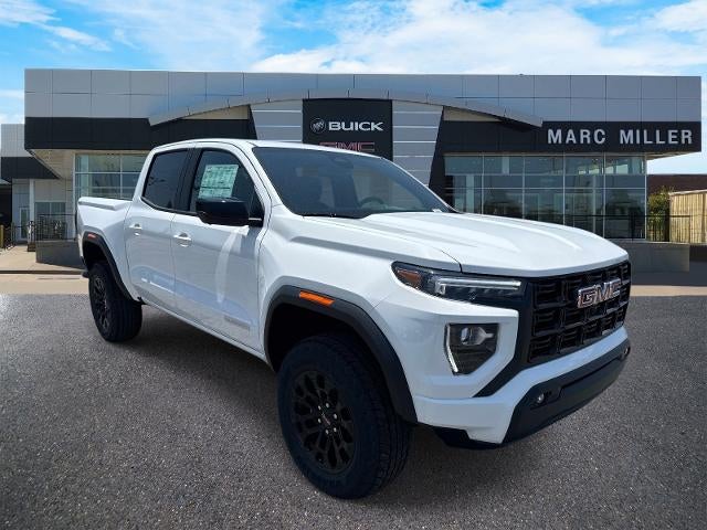 2026 GMC Canyon Elevation in Summit White — front three-quarter view