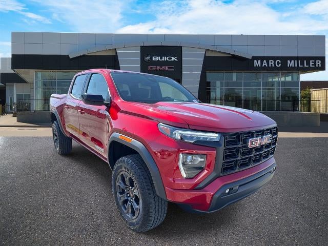 2024 GMC Canyon Elevation in Volcanic Red Tintcoat — front three-quarter view
