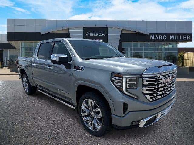 2026 GMC Sierra 1500 Denali in Sterling Metallic — front three-quarter view