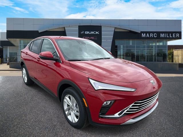 2026 Buick Envista Preferred in Brilliant Red — front three-quarter view