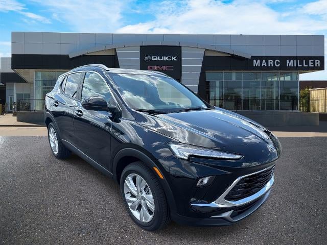 2026 Buick Encore GX Preferred in Ebony Twilight Metallic — front three-quarter view